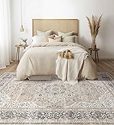 Washable Rug 9x12 Area Rugs for Living Room Bedroom Dining Room Home Office Floor Decor -Stain &amp; ...