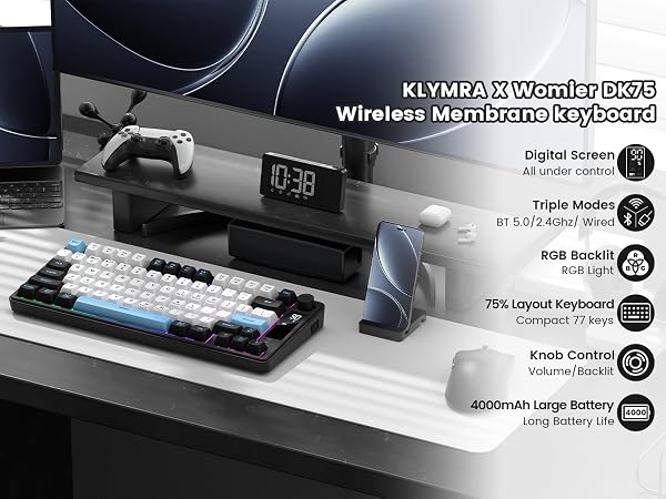 Womier DK75 Wireless Mechanical Keyboard
