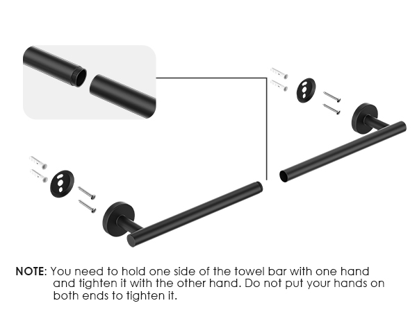 Towel Bars Installation