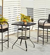 Outdoor Bar Height Table
