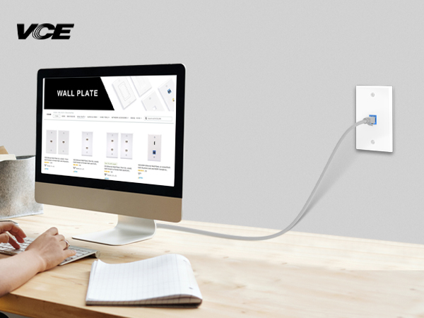 Ethernet Wall Plate