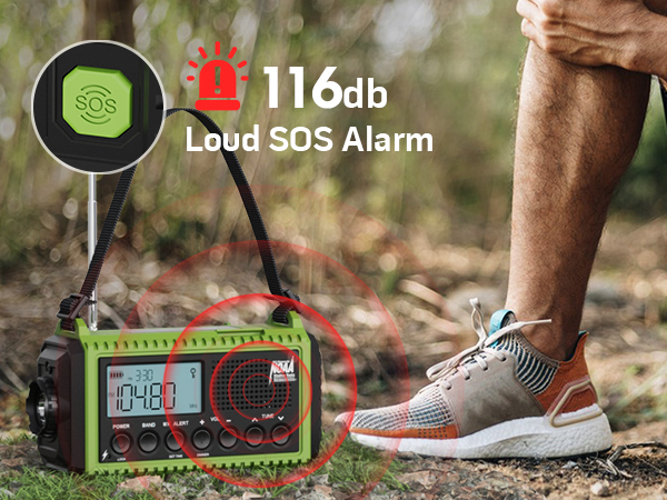 portable emergency radio