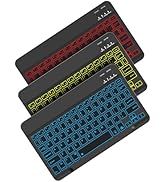 Backlit Bluetooth keyboard for Phone, Tablet, iPad Air, Pro, Mini, A16, M2, M3, Galaxy, ChromeBoo...