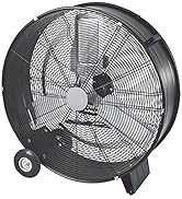 Tornado - 42 Inch High Velocity Air Movement Heavy Duty Metal Drum Fan - 3 Speed Air Circulator F...