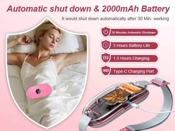 cramps heating pad women