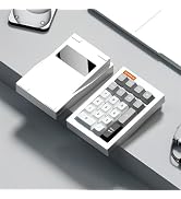 FKZ PANDA20 Mechanical Number Pad,Aluminum CNC VIA/QMK Programmable Macro Numpad Hot Swappable Ga...