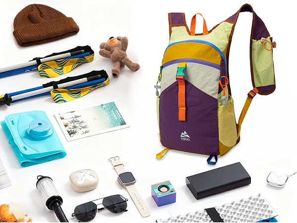 small hiking backpack