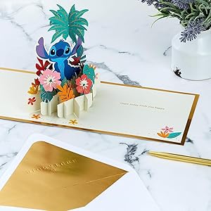Lilo and Stitch Pop Up Birthday Card from Hallmark