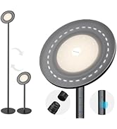 TROND Floor Lamp, 5000LM Super Bright Sky LED Modern Torchiere Standing Lamp, 3000K Warm White Li...