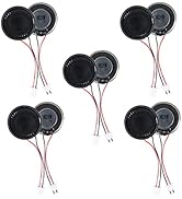 AITIAO 10Pcs 1W 8 Ohm Metal Shell Mini Loudspeaker Round Internal Magnet Speaker MP3 MP4 Player S...