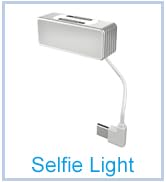 Feiyu FeiyuTech Selfie Light Rechargeable Portable Selfie Fill Light for Vimble 3 Smartphone Gimb...