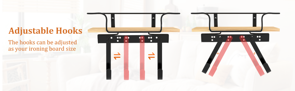 ironing board wall mount