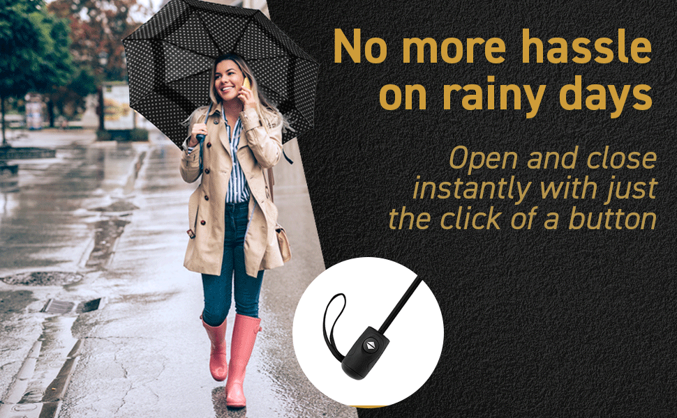 No more hassle on rainy days