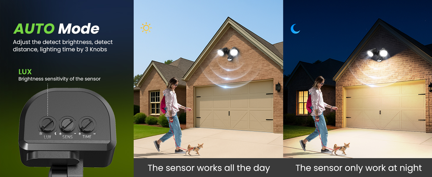 motion sensor outdoor lights