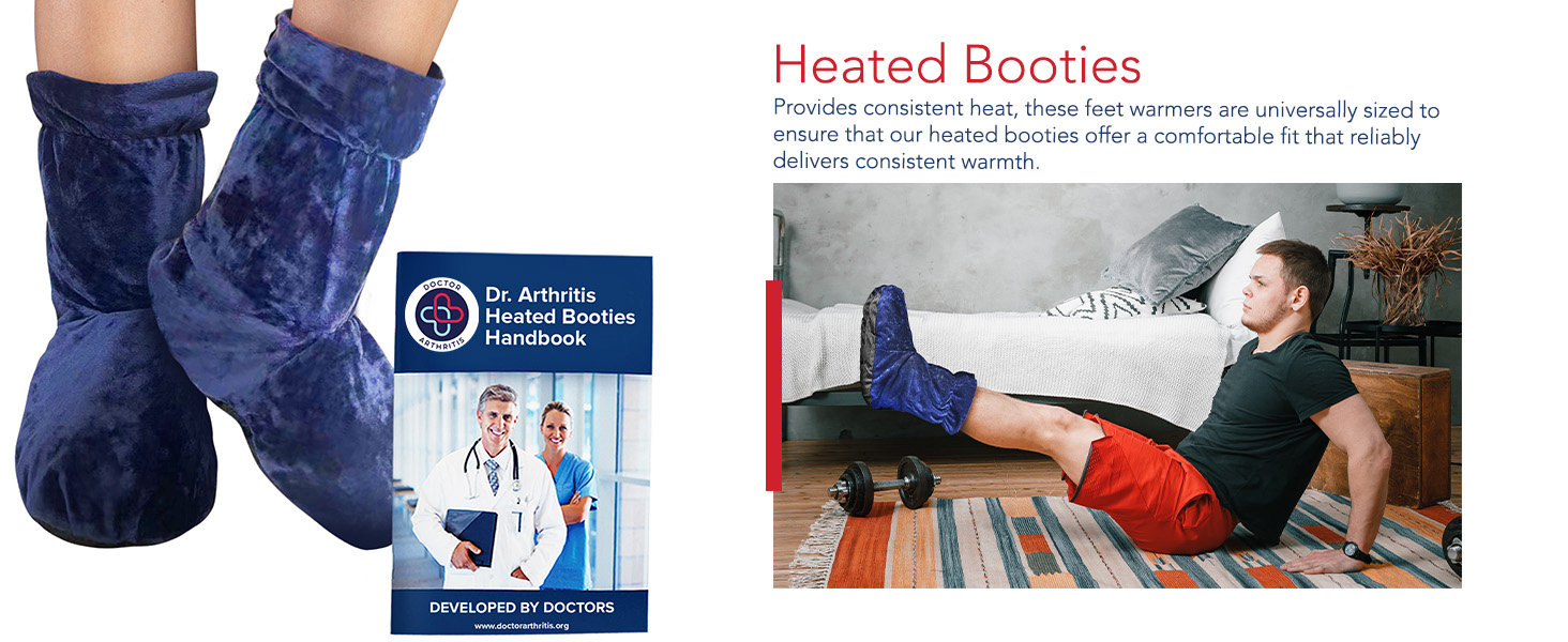 Heated booties
