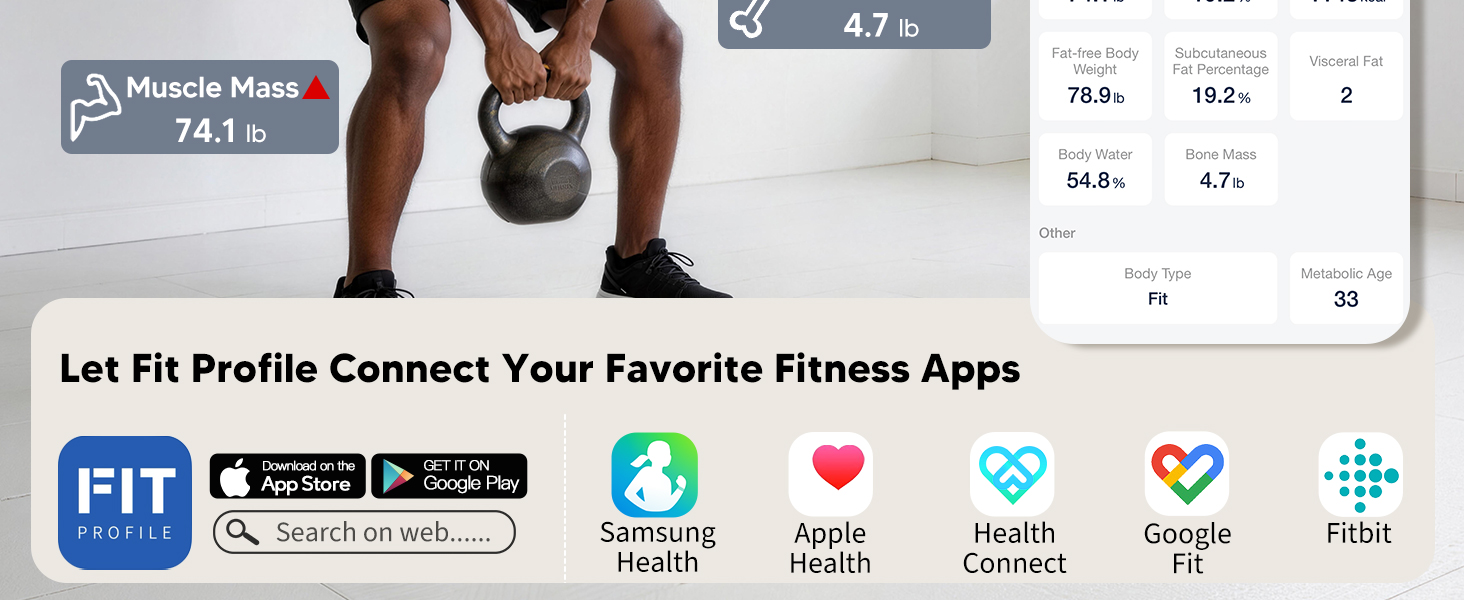 ge smart scale for body weight