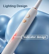 Electric Toothbrush Set with Drying &amp; Sanitizing Holder, 8 Replacement Brush Heads, Transparent R...