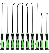 SWANLAKE 10-Piece Hook and Pick Set, Automotive Pick Tool Set for Car Auto Oil Seal/O-Ring Seal, ...