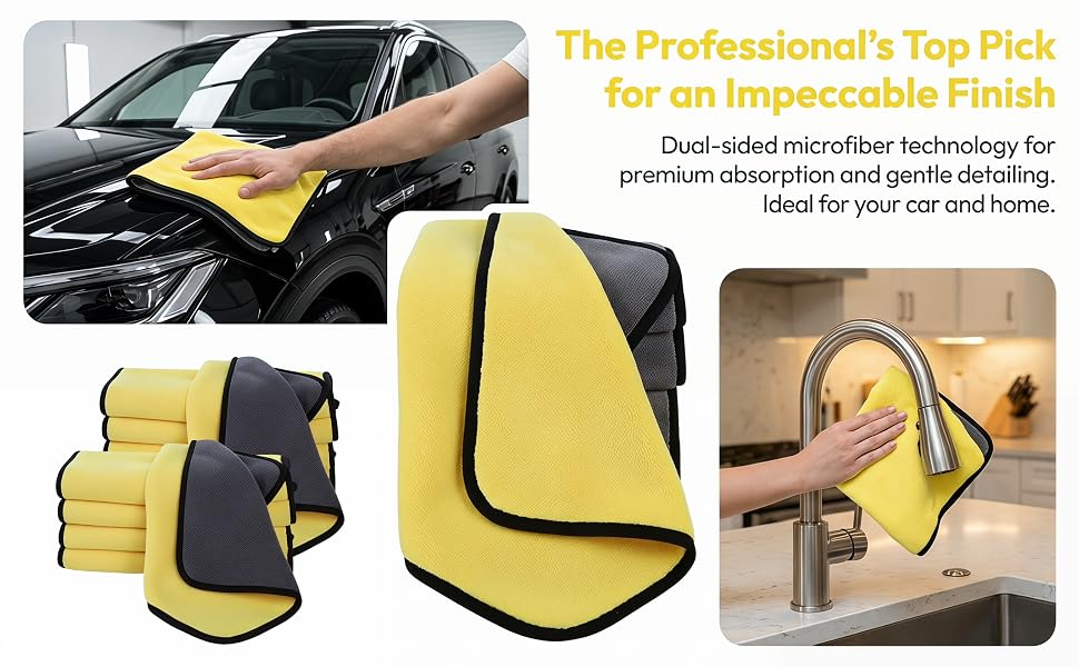 microfiber towels for cars