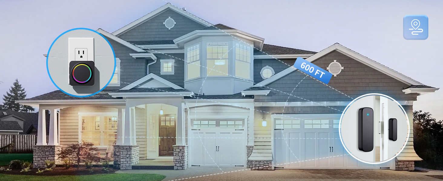 door alarms with long distance