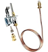MCAMPAS Q314A4586 Pilot Burner with Thermocouple Assembly for Gas Furnaces, Boilers and Water Hea...