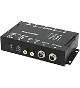 Car Backup Camera Video Splitter 4 Channel Car Parking Camera Video Screen Splitter Switch DC12V ...