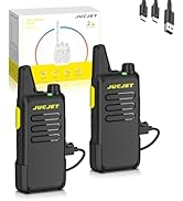 JUCJET T20D Walkie Talkies, Rechargeable Long Range Two-Way Radios (Upgrade of T20), with Frequen...