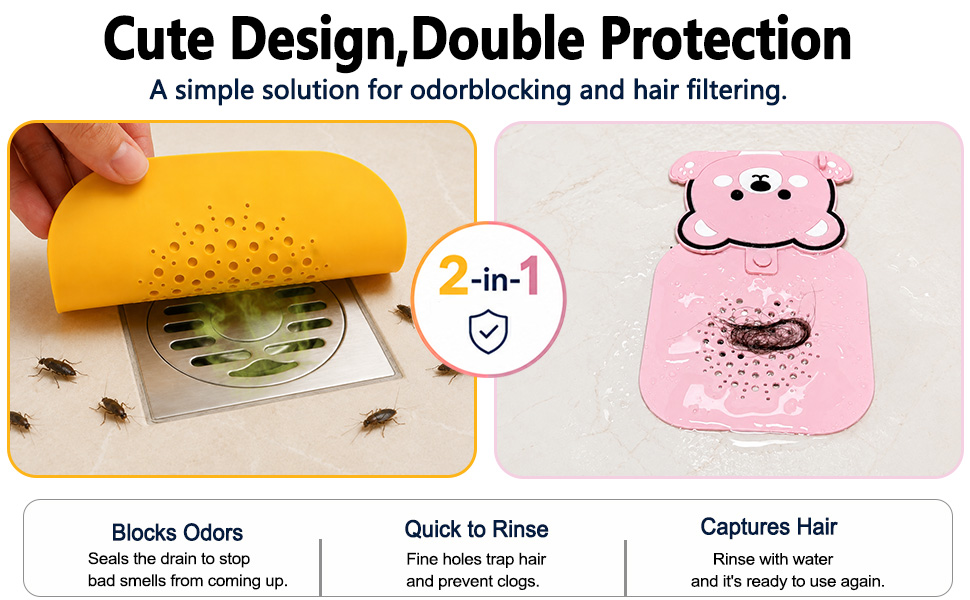 shower drain hair catcher