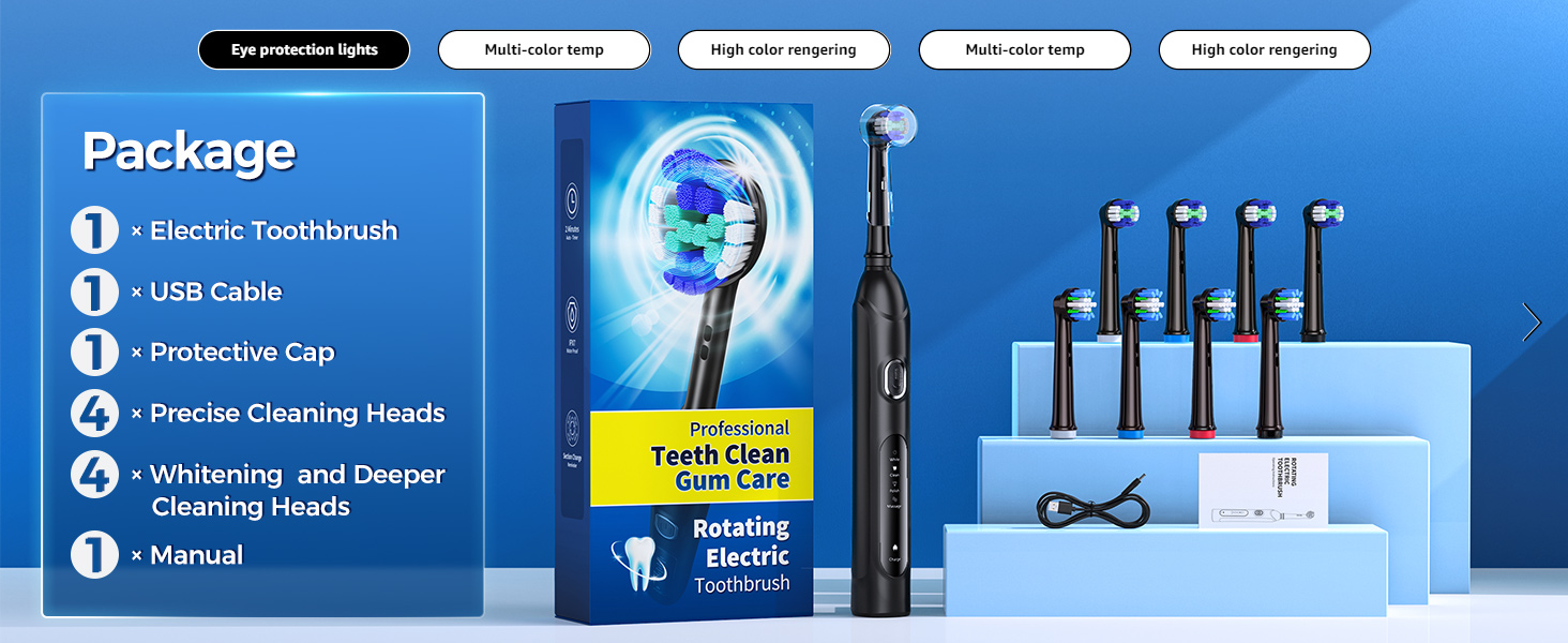 Electric Toothbrush for Adults