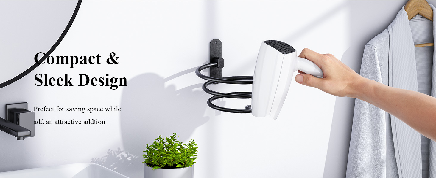 Tindbea Hair Dryer Holder