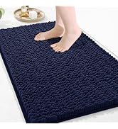 Arotive Luxury Bathroom Rugs 30x20, Extra Soft Thick Absorbent Shaggy Chenille Bath Rugs, Non-Sli...