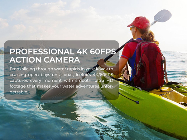 PROFESSIONAL 4K 60FPS ACTION CAMERA