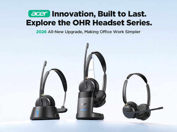 Wireless Headset with Mic for Work