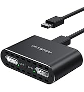 XPTSFDU DisplayPort to Dual Displayport Splitter 4K120Hz DP to Dual DP Splitter for Dual Monitors...