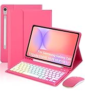 EAMPANG Case with Keyboard Mouse for Samsung Galaxy Tab S10 Lite/S10 FE 5G/S9 FE 10.9 Inch/S9 11 ...