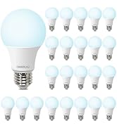 DEGNJU LED Light Bulbs Daylight 5000K, 60 Watt Equivalent LED Bulbs, A19 Standard Bulbs, 800 LM, ...