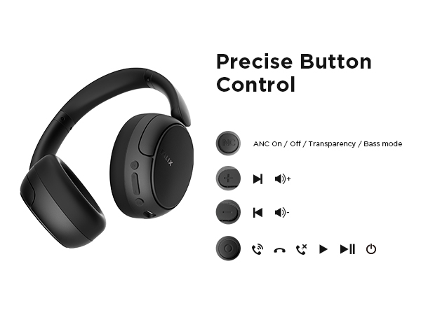 TALIX noise cancelling over ear headphones