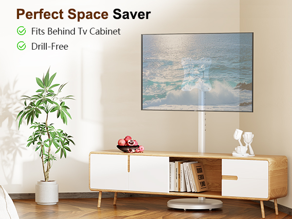 TV Stand with Wheels
