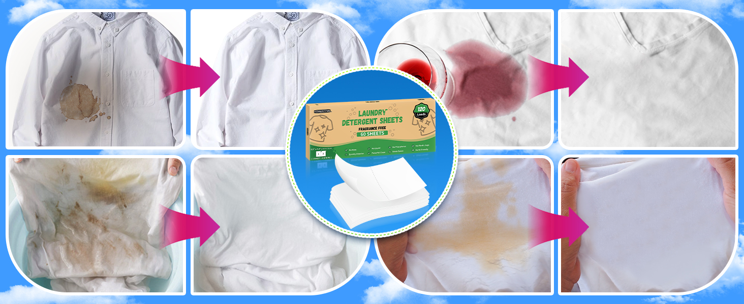 powerful laundry sheets