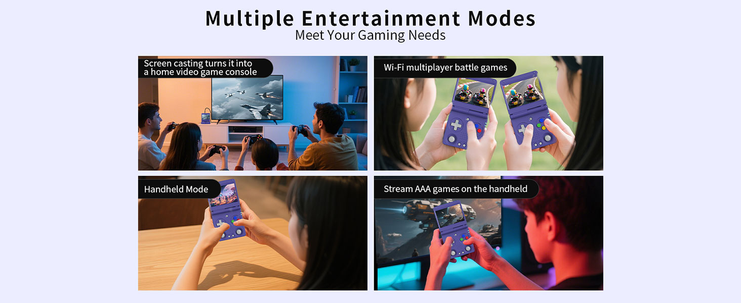 Flip Game Supports Multiple Entertainment Modes