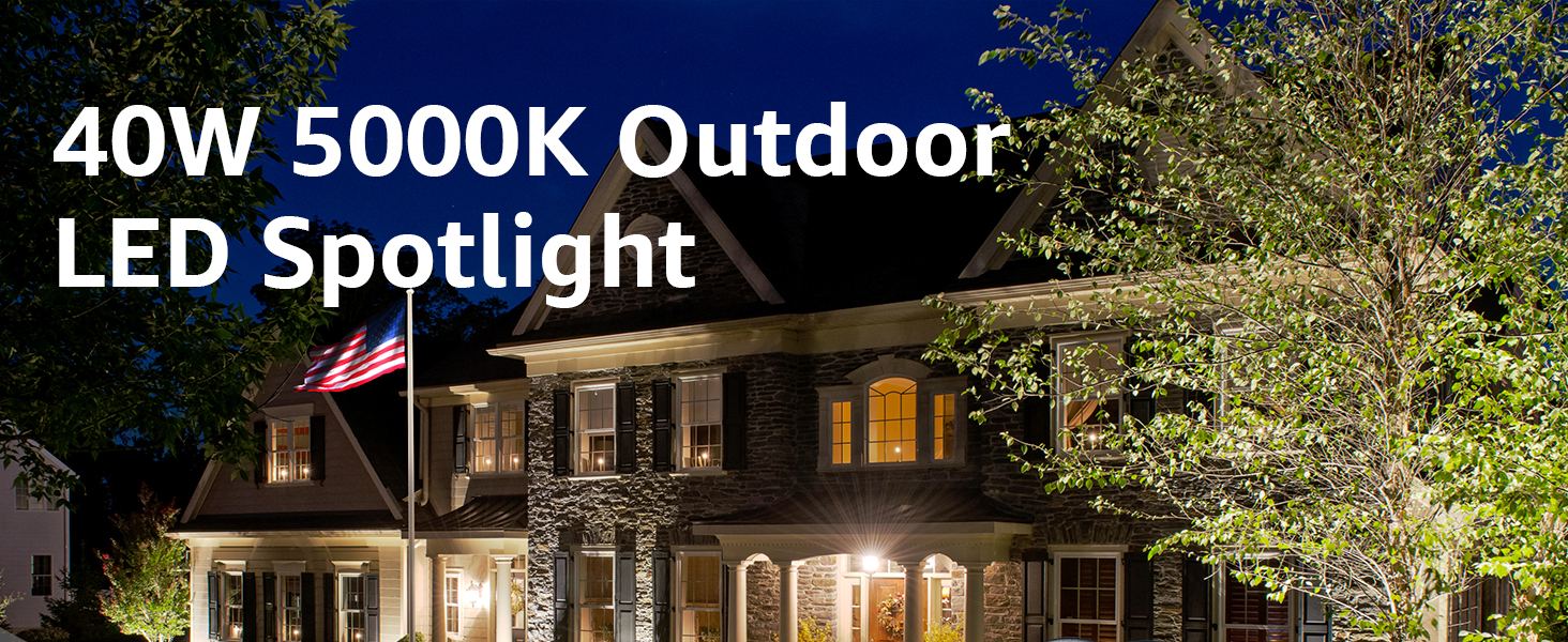 outdoor spotlight