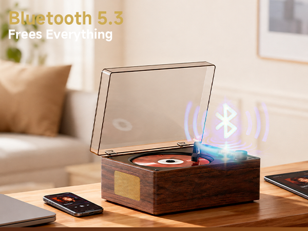 cd player for home retro vintage portable with bluetooth speakers desktop small gift kid battery