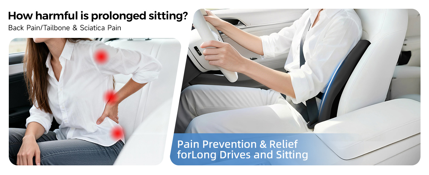 lower back support for car