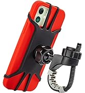 New 2022 Motorcycle &amp; Bicycle Phone Mount - The Most Secure &amp; Reliable Bike Phone Holder for iPho...