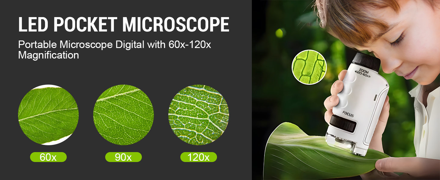 Mini Microscope for Kids