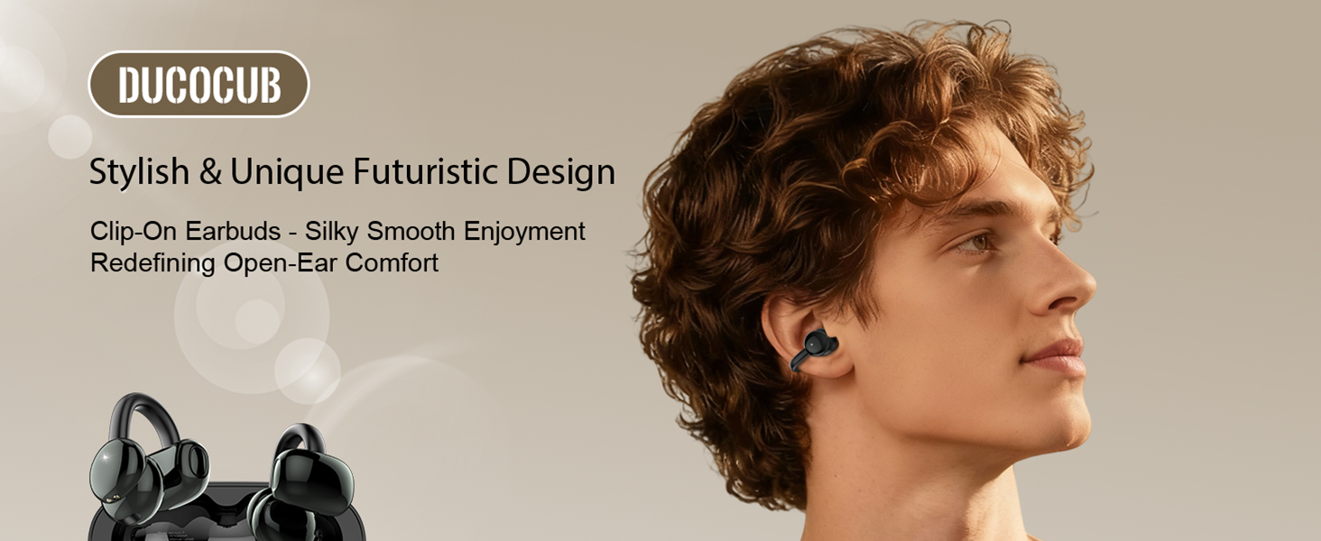 open ear clip earbuds