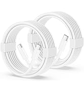 USB C to USB C Cable, 2-Pack 6FT 60W Fast Charging Cable Type C Charger Cord for iPhone 17/17 Pro...