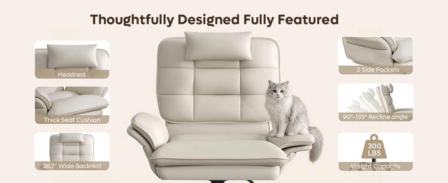 Cross Legged Office Chair
