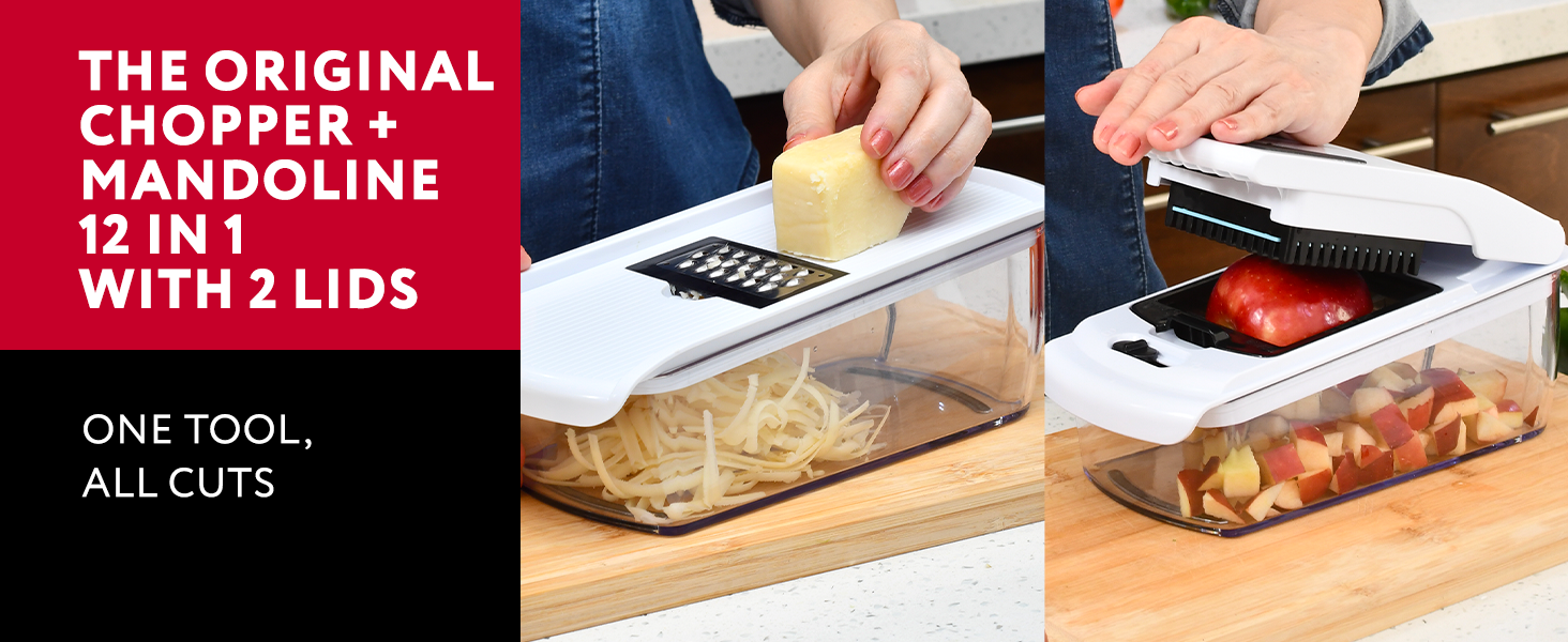 fullstar chopper mandoline slicer dicer product feature