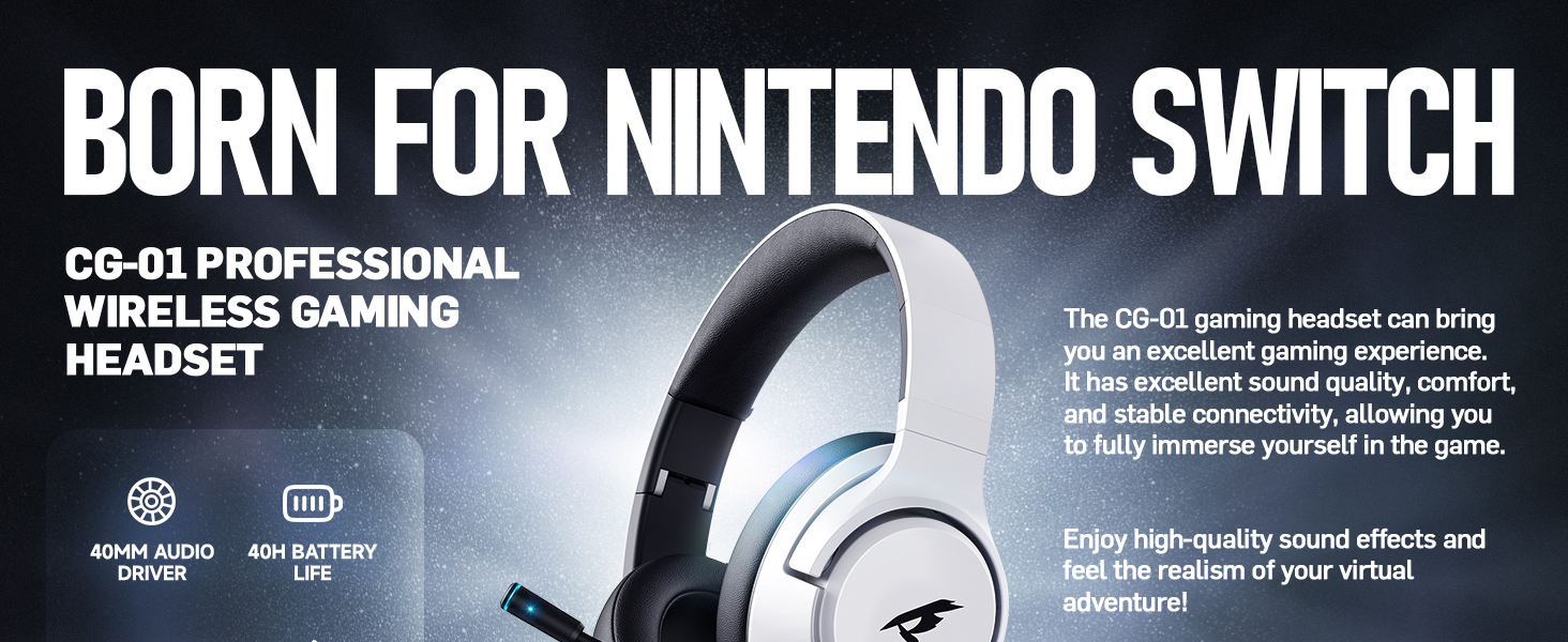 nintendo switch headset with mic